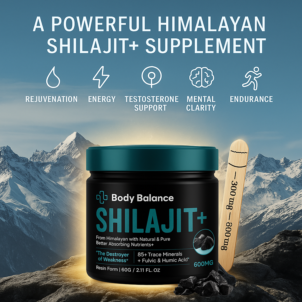 PureHimalayan Shilajit+ – Ancient Superfood for Peak Energy & Mental Clarity